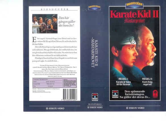 Karate kid 2 (VHS)